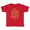 queens are born in 1977 Toddler T-shirt