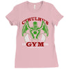 cthulhu gym Ladies Fitted T-Shirt