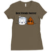 best friends forever Ladies Fitted T-Shirt