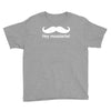 hey moustache! Youth Tee