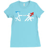 tour de france 2016 bike cycling Ladies Fitted T-Shirt