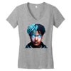 xxxtentacion Women's V-Neck T-Shirt