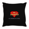 sancho el chorizo of steel Throw Pillow