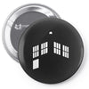 blue boxes Pin-back button