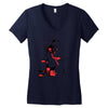 winter boy Women's V-Neck T-Shirt