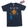 cookie monster gingerbread man ugly christmas sweater Exclusive T-shirt
