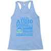 audio engineer tee Racerback Tank