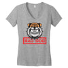 bad dog 2 Women's V-Neck T-Shirt