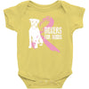 boxers for boobs Baby Bodysuit