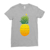 pineapple christmas tree Ladies Fitted T-Shirt