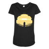 two rogues at the end of the world Maternity Scoop Neck T-shirt