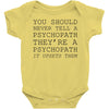 psychopath Baby Bodysuit
