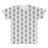 Weekend Forecast Camping With A Chance Of Drinking All Over Men's T-shirt