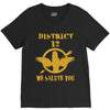 District 12 We Salute You V-Neck Tee