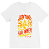 crazy halloween pit lady V-Neck Tee