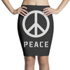 peace sign Pencil Skirts