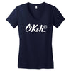 okeh northern soul Women's V-Neck T-Shirt