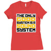 the only good Ladies Fitted T-Shirt
