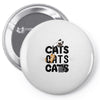 cats cats cats Pin-back button