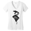 snake Women's V-Neck T-Shirt