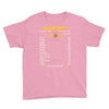 Gemini Facts Zodiac Youth Tee
