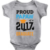 Class of 2017 Proud Papaw Graduation Baby Onesie