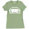 rs racing cup car carrera turbo race tuning Ladies Fitted T-Shirt