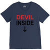 devil inside V-Neck Tee
