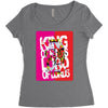card as Women's Triblend Scoop T-shirt