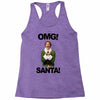 omg santa will ferrell Racerback Tank