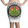 cannabis Pencil Skirts