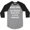 March Girls 3/4 Sleeve Shirt