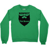 respect the beard Youth Sweatshirt