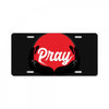 pray License Plate