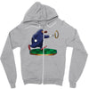 niffler the hedgehog Zipper Hoodie