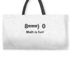 math is fun Weekender Totes