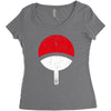 uchiha clan symbol Women's Triblend Scoop T-shirt