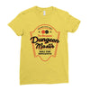 Welcome To My Table Dungeon Master Ladies Fitted T-Shirt
