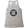 skip's gym Racerback Tank