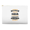 Super Cool Nana Of A Freaking Awesome Granddaughter Accessory Pouches