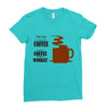 coffee lovers Ladies Fitted T-Shirt