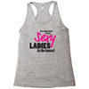sexy ladies in the house Racerback Tank