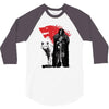 the king and the white wol 3/4 Sleeve Shirt