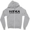 vodka water for happy people t shirt s m l xl 2xl 3xl funny beer keg c Zipper Hoodie