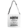 I&rsquo;m Called Auntie Because I&rsquo;m Way Too Cool To Be Called Grandma Adjustable Strap Totes