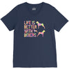 life is better with boxers V-Neck Tee
