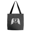 letter f with wings Tote Bags