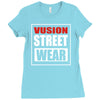 vision street wear Ladies Fitted T-Shirt