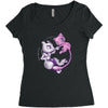 mew 2 Women's Triblend Scoop T-shirt