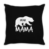 Mama Bear Throw Pillow
